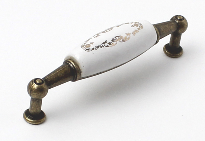 11043 knopka 29mm starostříbro-porcelán /