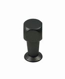 12176 - Knopka kovová 10x10 mm/ 22 mm -antracit