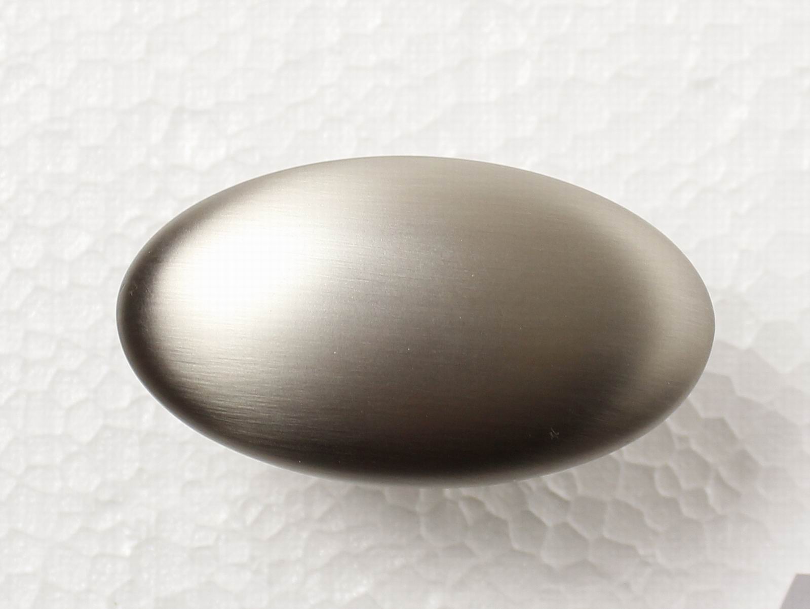 12897 - Kovová knopka 64x36mm / ušlechtilá ocel matná
