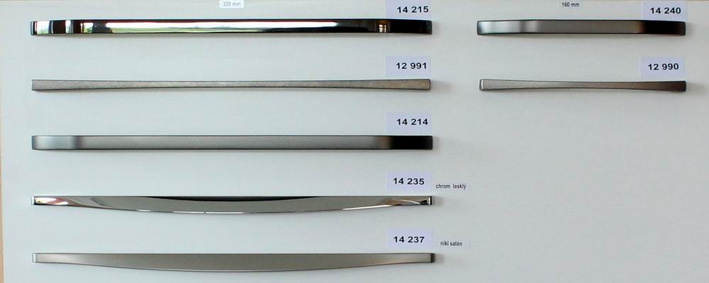 14237 - úchytka 320mm, ušlechtilá ocel efekt