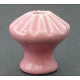 31010 - knopka růžová 35mm porcelán bez šroubu