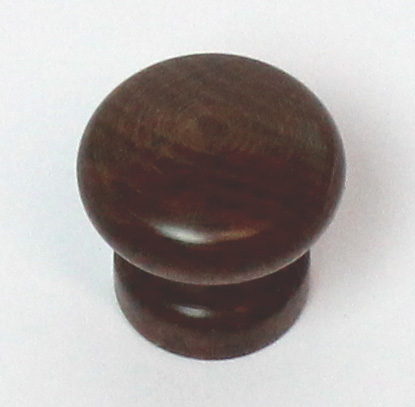 47008 dřevěná úchytka buk hnědá 30x29mm (dřevo)