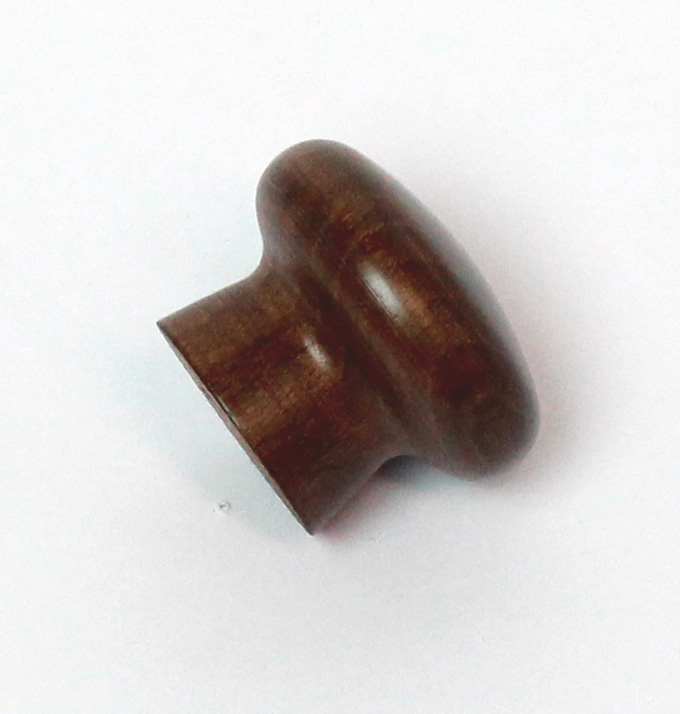 47011 dřevěná úchytka buk hnědá 45x33mm (dřevo)