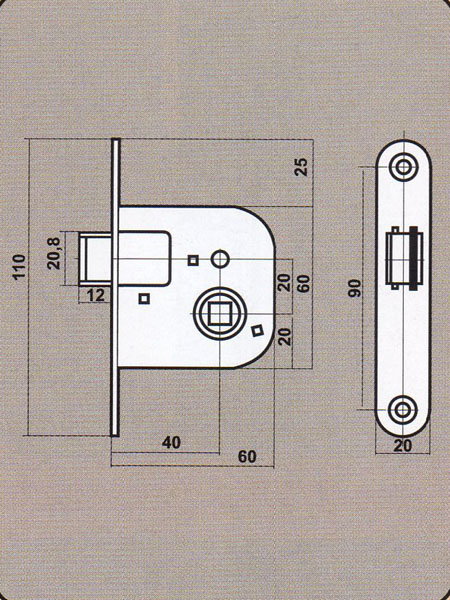 47016 dřevěná úchytka buk broušená 45x33 mm (dřevo)