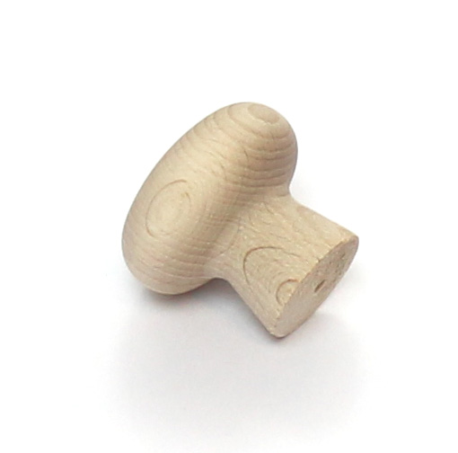 55811 Knopka 34,5mm buk přírodní (dřevo)