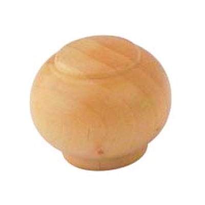 62004 - Dřevěný knopek 35mm buk přírodní HA9030 (dřevo)