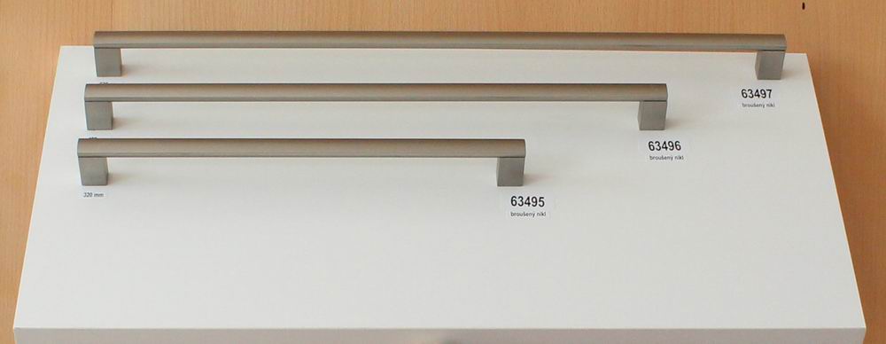 63496 - PORTA úchytka 432mm broušený nikl