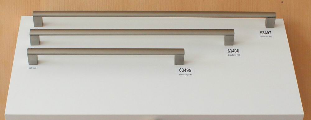 63497 - PORTA úchytka 532mm broušený nikl