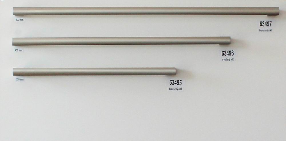 63497 - PORTA úchytka 532mm broušený nikl