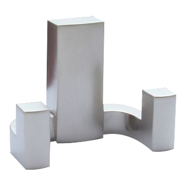 770230 - designový věšák / matný nikl
