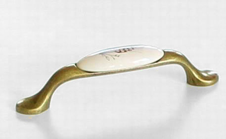 770279 - úchytka 96mm, porcelánová klásek