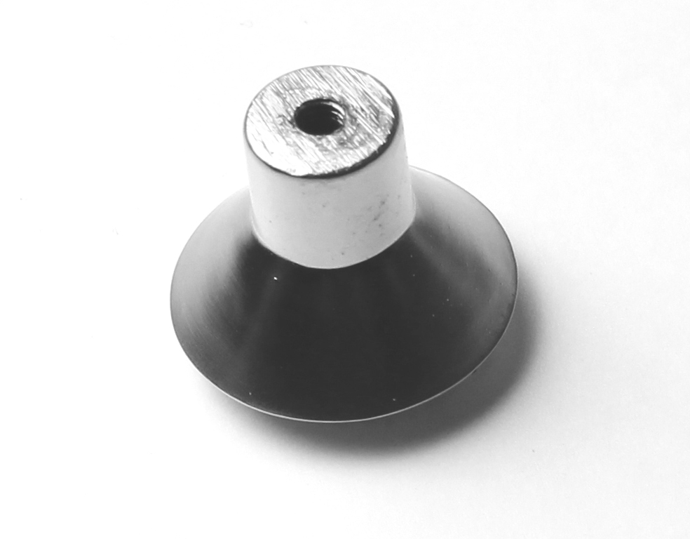 81034 - knopka 28mm tečky/satén nikl
