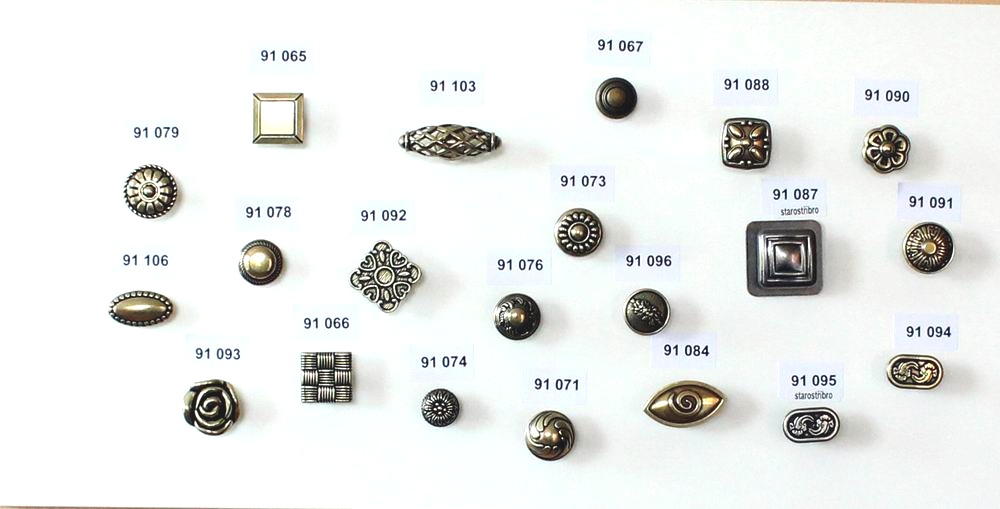 91095 - Knopka rustikální  starostříbro
