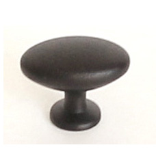 91316 - Knopka kovová ovál 34x22mm, černá