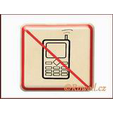 99247 - NZ =Zákaz telefon= /zlatá/