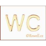 99357 - W37 WC 37 mm LOGO zlatá