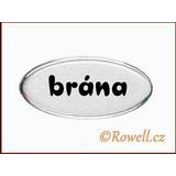 99508 - SD Štítek stříbrný =brána=