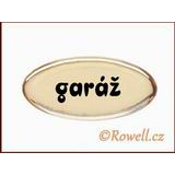 99822 - SD Štítek zlatý =garáž=