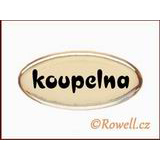 99826 - SD Štítek zlatý =koupelna=