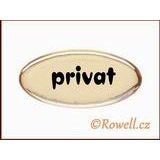 99830 - SD Štítek zlatý =privat=
