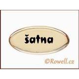 99832 - SD Štítek zlatý =šatna=