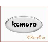 99845 - SD Štítek stříbrný =komora=