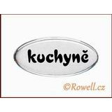 99847 - SD Štítek stříbrný =kuchyně=