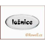 99849 - SD Štítek stříbrný =ložnice=