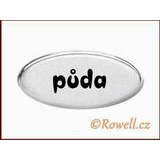 99851 - SD Štítek stříbrný =půda=