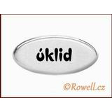 99857 - SD Štítek stříbrný =úklid=