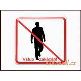 99874 - NZ =Zákaz vstupu= /bílá/